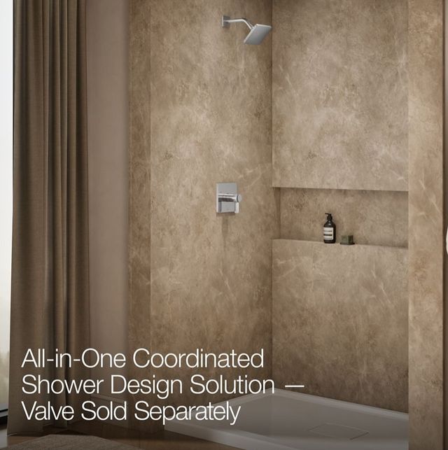 KOHLER® Parallel® Rite-Temp® Polished Chrome 2.5 GPM Shower Trim Kit-4