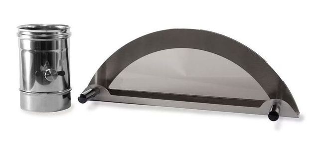 Alfa Low & Slow Kit For 2 Pizze Stainless Steel-0