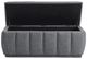 Homelegance® Maize Gray Storage Bench-4
