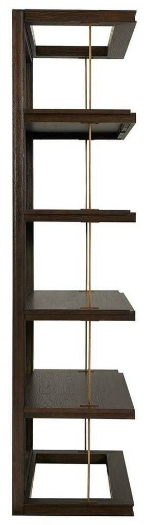 Uttermost® Kai Dark Walnut Etagere-4