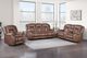 New Classic® Home Furnishings Morello Brown Power Glider Recliner-1