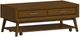 Elements International Santa Barbara 2-Piece Walnut Occasional Table Set-1