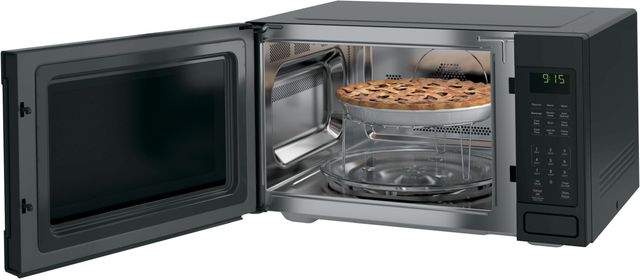 GE Profile™ 1.5 Cu. Ft. Black Countertop Convection/Microwave-1