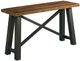 Kincaid® Modern Classics Brown Crossfit Sofa Table with Black Base-0