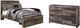 Benchcraft® Derekson 4-Piece Multi Gray Full Panel Bed Set-0