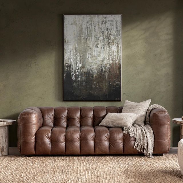 Classic Home Halston Chestnut Elite Sofa-1
