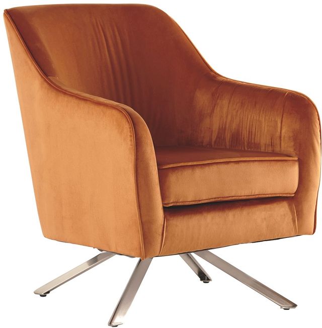 Signature Design by Ashley® Hangar Orange Accent Chair-0