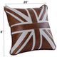 ACME Furniture Brancaster 2-Piece Brown/Linen Accent Cushion Set-1