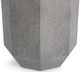 Classic Home Morse Dark Gray Concrete Outdoor End Table-3