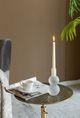 A & B Home Unscented Soy Wax Taper-3