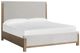 Magnussen Home® Plum Creek Elite Dove/Sierra Brown Upholstered King Panel Bed-0