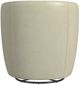 Elements International Vito Pebble Cream Swivel Chair-4