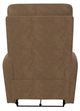 La-Z-Boy® Liam Chestnut Power Wall Recliner with Headrest and Lumbar-3