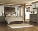 Signature Design by Ashley® Juararo 2-Piece Dark Brown Queen Panel Bed Set-4