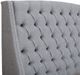 Olliix by Madison Park Grey Queen Harper Upholstery Headboard-2