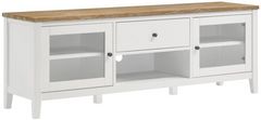 Coaster® Angela Brown/White TV Stand