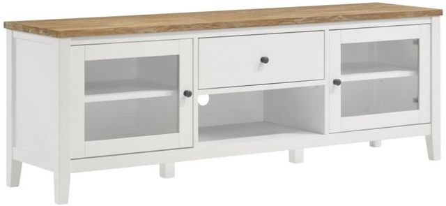 Coaster® Angela Brown/White TV Stand-0