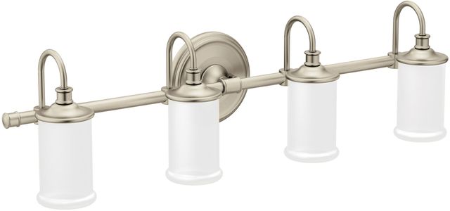 Moen® Belfield™ Brushed Nickel Four Globe Bath Light-0