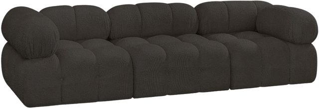Meridian Furniture Ames 3-Piece Brown 102" Sofa-0