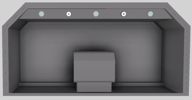 Vent-A-Hood® Designer Series 48" Gunsmoke Wall Mounted Range Hood-3