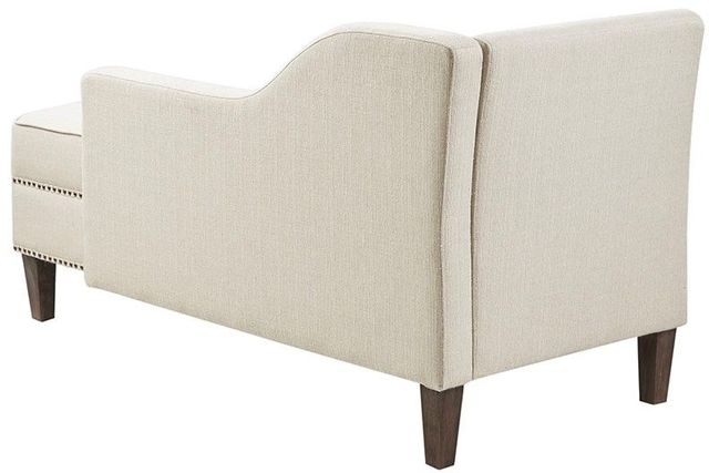 Olliix by Madison Park Ivory Trinity Accent Chaise Lounge Chair-3