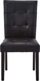 Mazin Furniture Athene Black Side Dining Chair-1