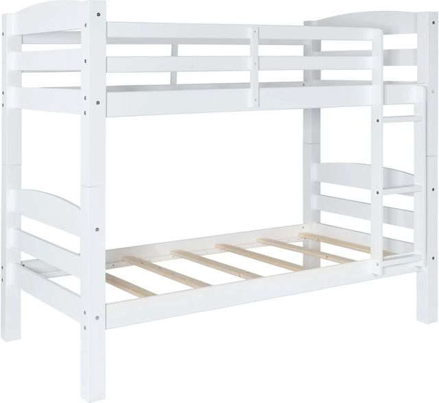 Powell® Porter White Twin/Twin Youth Bunk Bed-0