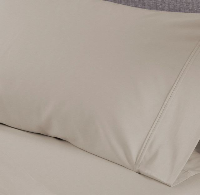 BEDGEAR® Flannel Performance® 4-Piece Medium Beige Queen Sheet Set-1