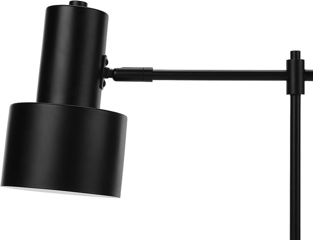 Monarch Specialties Inc. 21"H Black Metal Table Lamp-1