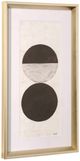 Stylecraft Orbs Black/White Wall Art-0