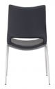 Zuo® Ace Black/Silver Dining Chair-1