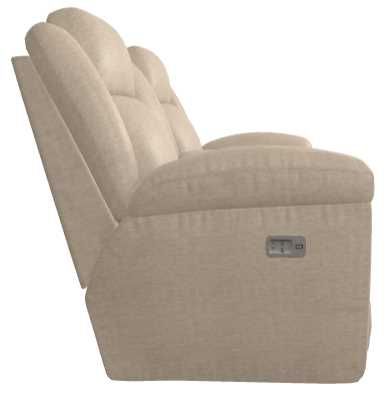 La-Z-Boy® Joel Sand Power Reclining Loveseat with Console and Headrest-2