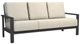 Homecrest™ Outdoor Living Customizable Elements Cushion Aluminum/Fabric Outdoor Sofa-0