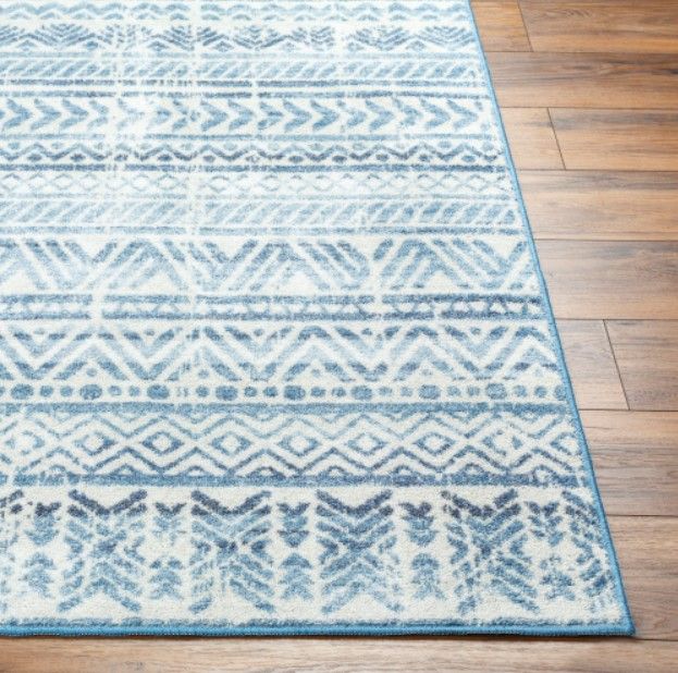 Surya Hera Blue 4'x6' Area Rug-1