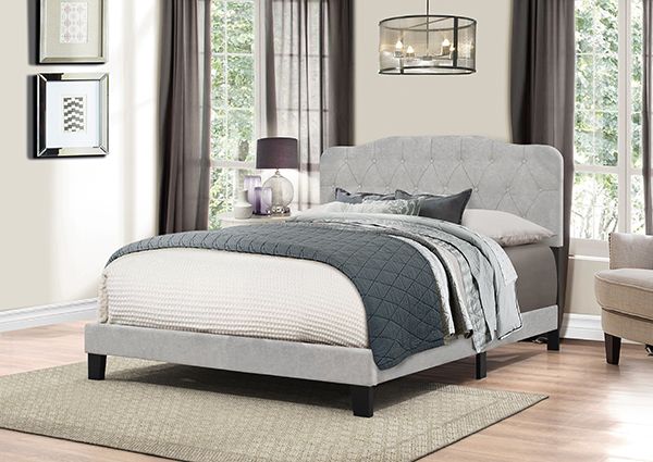 HH2 Home Nicole Glacier Gray Queen Bed in One-1
