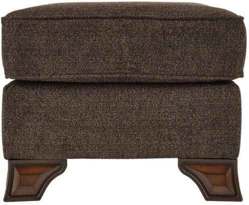 Benchcraft® Miltonwood Teak Ottoman-2