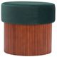 Zuo® Modern Boto Brown/Green Storage Ottoman-1
