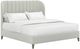 A.R.T. Furniture® Dante Cloud King Wide Channel Upholstered Panel Bed -0