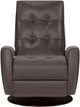 American Leather® Customizable Clark Leather 44" Power Swivel Recliner-1