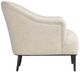 Four Hands Noel Hammered Black/Thames Cream Accent Chair-3