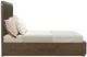 Flexsteel® Athens Chocolate Brown Queen Panel Bed-2
