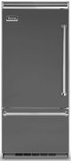 Viking® 5 Series 36 in. 20.4 Cu. Ft. Damascus Grey Built In Bottom Freezer Refrigerator-0