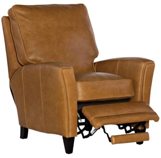 Bradington-Young Customizable Zion Manual Leather 3-Way Lounger-2