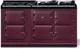 AGA™ eR7 160 Classic Cast Iron 63" Aubergine Pro Style Dual Fuel Range-0