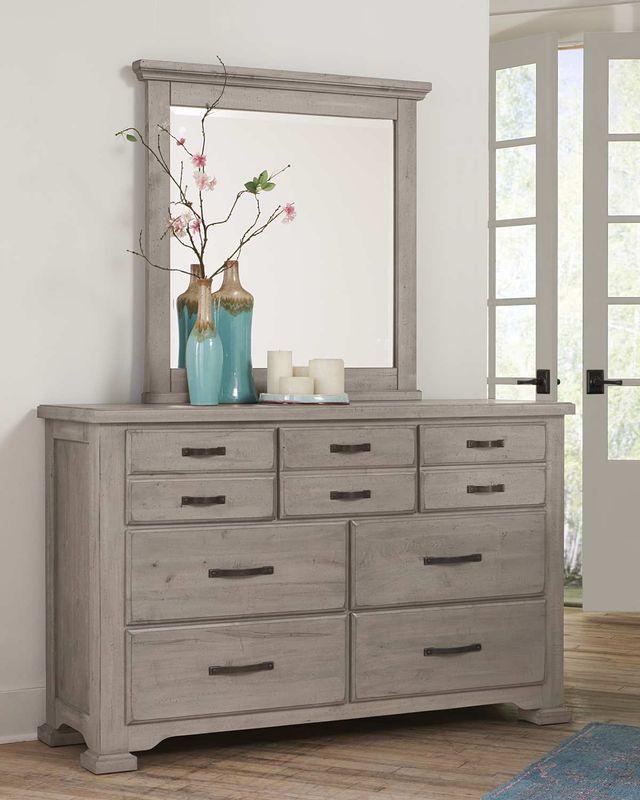 Vaughan-Bassett Grayson Manor Greystone Landscape Mirror-2