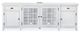 Magnussen Home® Heron Cove Chalk White 90" Console-2