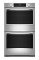 KitchenAid® 27" PrintShield™ Stainless Steel Smart Double Electric Wall Oven with Assisted Cook Cycles-0