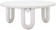 TOV Furniture Tildy White Concrete Indoor/Outdoor Coffee Table-4