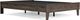 Signature Design by Ashley® Calverson 4-Piece Mocha Full Platform Bed Set-1