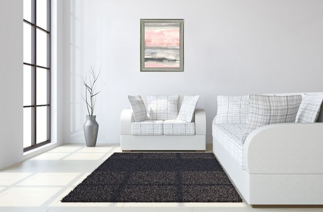 Classy Living Blushed Horizon Mist Wall Art-1